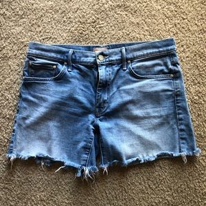 Mother denim jean shorts